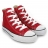 Chaussures Converse Rouge