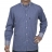Chemise à carreaux vichy bleu