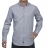 Chemise à rayures bleues