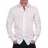 Chemise Blanche opposition à pois gris
