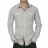 Chemise Calvin Klein effet froissé à rayures grises et blanches