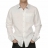 Chemise Calvin Klein en lin, blanche