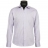 Chemise cintrée à rayures parmes