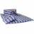 Chemise cintrée à rayures roses et bleues 3 boutons
