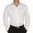 Chemise cintrée blanche en coton
