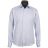 Chemise cintrée Bleue poignets mousquetaires