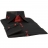 Chemise cintrée col à 2 boutons Noire intérieur à carreaux