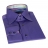 Chemise cintrée mauve livrée dans son coffret