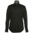 Chemise cintrée Noire à poches