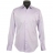 Chemise cintrée parme en coton