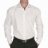 Chemise cintrée, poignets mousquetaires, blanche