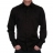 Chemise cintrée prune en satin de coton