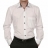 Chemise col italien Blanche