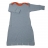 Chemise de nuit bébé coton bio - Bleu 0 - 3 mois