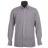 Chemise Fil à Fil en coton, double retors, à rayures grises et roses