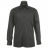 Chemise Fil à Fil en coton, double retors, anthracite à fines rayures noires
