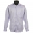 Chemise Fil à Fil en coton, double retors, parme à une poche