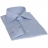 Chemise italienne, motifs: micros carrés bleus
