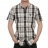Chemise Levis manches courtes à carreaux marines