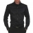 Chemise Marine intense opposition à rayures marines et blanches
