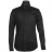 Chemise Noire à opposition blanche, poignets napolitains