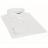 Chemise petit col cintrée Blanche en popeline coutures boutons grises