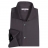 Chemise Poignets Napolitains double retors Taupe