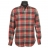 Chemise REPASSAGE FACILE à carreaux Marrons, Rouges et Gris