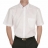 Chemise REPASSAGE FACILE manches courtes Blanche en coton