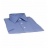 Chemise REPASSAGE FACILE Manches courtes Bleue