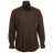 Chemise REPASSAGE FACILE Marron <a title='Offrir du chocolat à la saint-valentin' href='http://www.familyby.com/boutiques/detailCategorie/4222' style='text-decoration:none; color:#333'><strong>chocolat</strong></a>