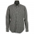 Chemise REPASSAGE FACILE Noire à carreaux Modena