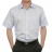 Chemise SANS REPASSAGE manches courtes bleu ciel