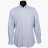 Chemise SANS REPASSAGE Pin point bleue col boutonné