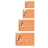 Clairefontaine Bloc Etival Grain Fin 24x30cm 25 feuilles 300g Encollé 4 Côtés