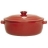 Cocotte ovale ceramique 33 5 cm (rouge)