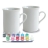 Coffret 2 mugs à peindre