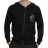 <a title='Offrir un coffret cadeau' href='http://weezoom.tumblr.com/post/12599300822/coffret-cadeau' style='text-decoration:none; color:#333' target='_blank'><strong>Coffret Cadeau</strong></a> : Gilet Zippé Camps United à capuche en Laine et en Cachemire Noir