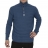 <a title='Offrir un coffret cadeau' href='http://weezoom.tumblr.com/post/12599300822/coffret-cadeau' style='text-decoration:none; color:#333' target='_blank'><strong>Coffret cadeau</strong></a> : Pull col montant côtelé en Laine et Cachemire Bleu