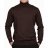 <a title='Offrir un coffret cadeau' href='http://weezoom.tumblr.com/post/12599300822/coffret-cadeau' style='text-decoration:none; color:#333' target='_blank'><strong>Coffret cadeau</strong></a> : Pull Col Roulé en Soie Marron
