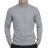 <a title='Offrir un coffret cadeau' href='http://weezoom.tumblr.com/post/12599300822/coffret-cadeau' style='text-decoration:none; color:#333' target='_blank'><strong>Coffret cadeau</strong></a> : Pull en Cachemire col roulé Gris