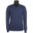 <a title='Offrir un coffret cadeau' href='http://weezoom.tumblr.com/post/12599300822/coffret-cadeau' style='text-decoration:none; color:#333' target='_blank'><strong>Coffret cadeau</strong></a> : Pull en Soie col V Bleu soutenu