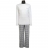 <a title='Offrir un coffret cadeau' href='http://weezoom.tumblr.com/post/12599300822/coffret-cadeau' style='text-decoration:none; color:#333' target='_blank'><strong>Coffret cadeau</strong></a> : Pyjama long Calvin Klein à carreaux noirs et blancs