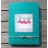 Coffret carnet de recette papier recyclé Emeraude