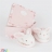 Coffret chaussons lapin bonbon rose Doudou et compagnie