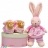 Coffret Floppy lapin + Chaussons ours hochet Kaloo