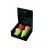 coffret noir gobelets froisses cappuccino 18 cl rouge clementine jaune vert lime REVOL