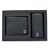 COFFRET PORTEFEUILLE & PORTE CLES CUIR NOIR - Idée <a title='auriez-vous une idée cadeau pour la Saint-valentin ?' href='http://www.familyby.com/boutiques/index/7' style='text-decoration:none; color:#333'><strong>Cadeau</strong></a>!