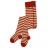 Collants Enfant Laine Rayé Rouge