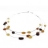 COLLIER ADULTE TRIO MULTICOLORE GALETS